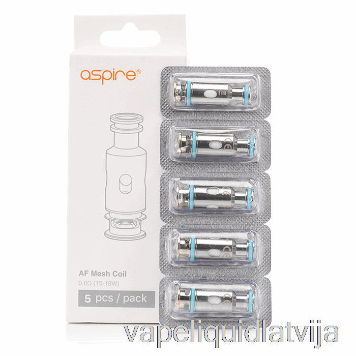 Aspire Af Rezerves Spoles 0.6ohm Tīklveida Spoles Vape šķidrums